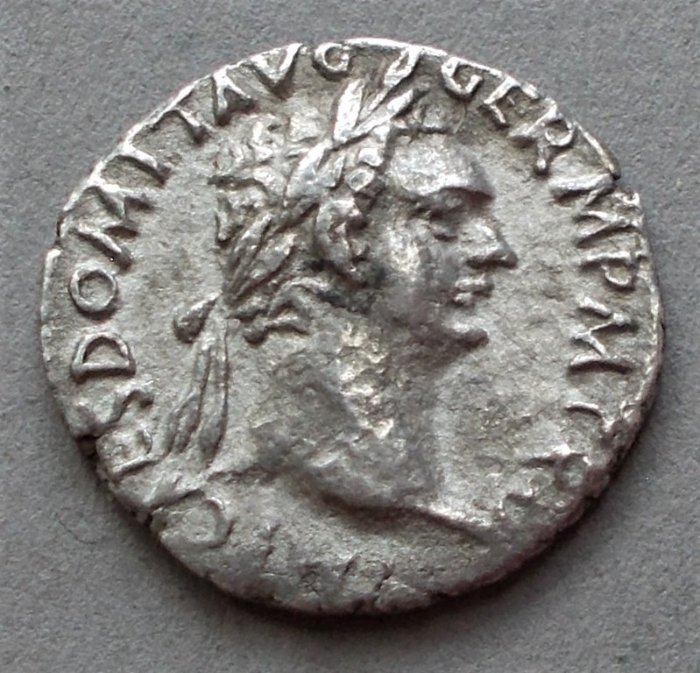 Domitian-Silver-Denarius